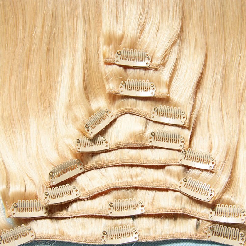 Idolra Natural Clip In Hair Extensions Buy Virgin Brazilian Natural Straight Hair